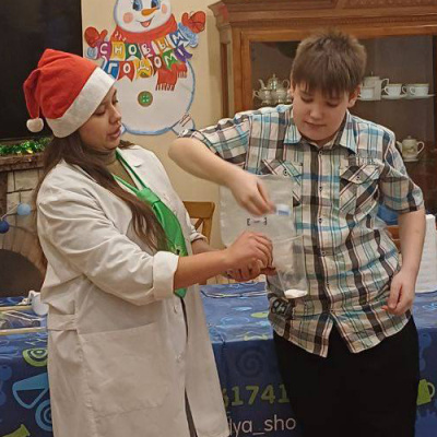 Научное «СНЕЖНОЕ ШОУ»!